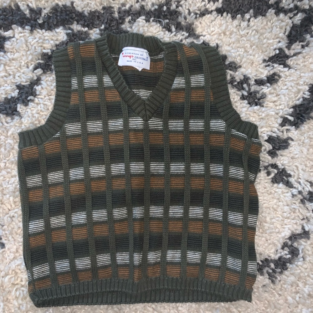 Cropped vest